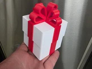 Scatolina regalo decorativa per Natale  