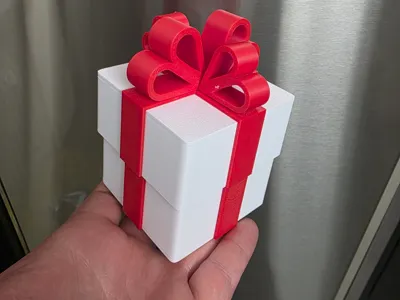 Decorative Christmas gift box