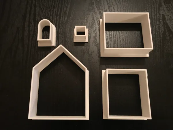 Emporte-pièce maison en pain d'épices — version basse