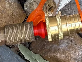 NG Air Blowout Connector