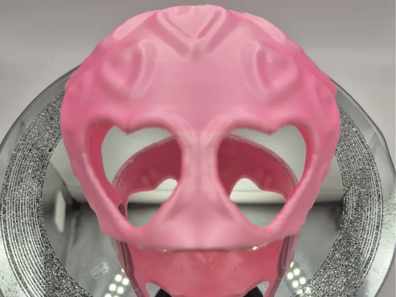 Valentines Cat Helmet
