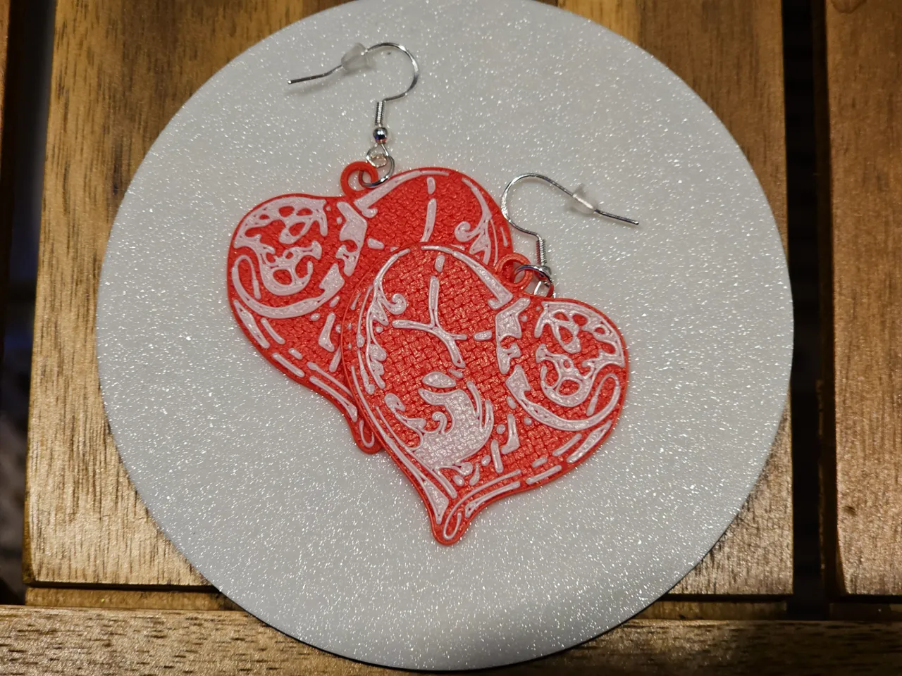 Earrings Heart view 3