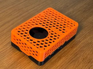Raspberry Pi 4 Model B Case for GeekPi Armor Lite