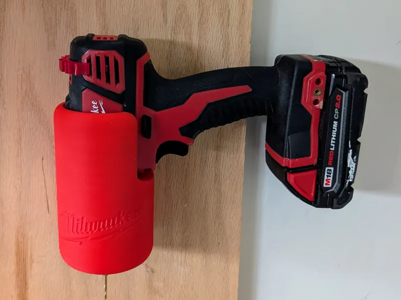 Side Facing Milwaukee M18 Drill Holster/Holder