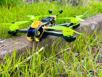 FPV Mario 5 Drone Feet