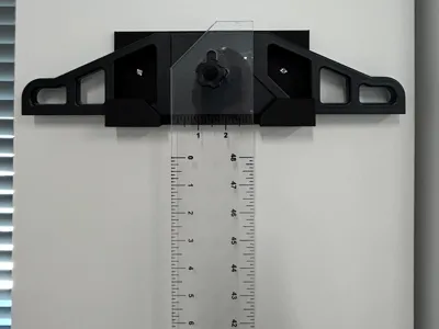 48" Long quilting ruler / Acrylic T-Square Ruler