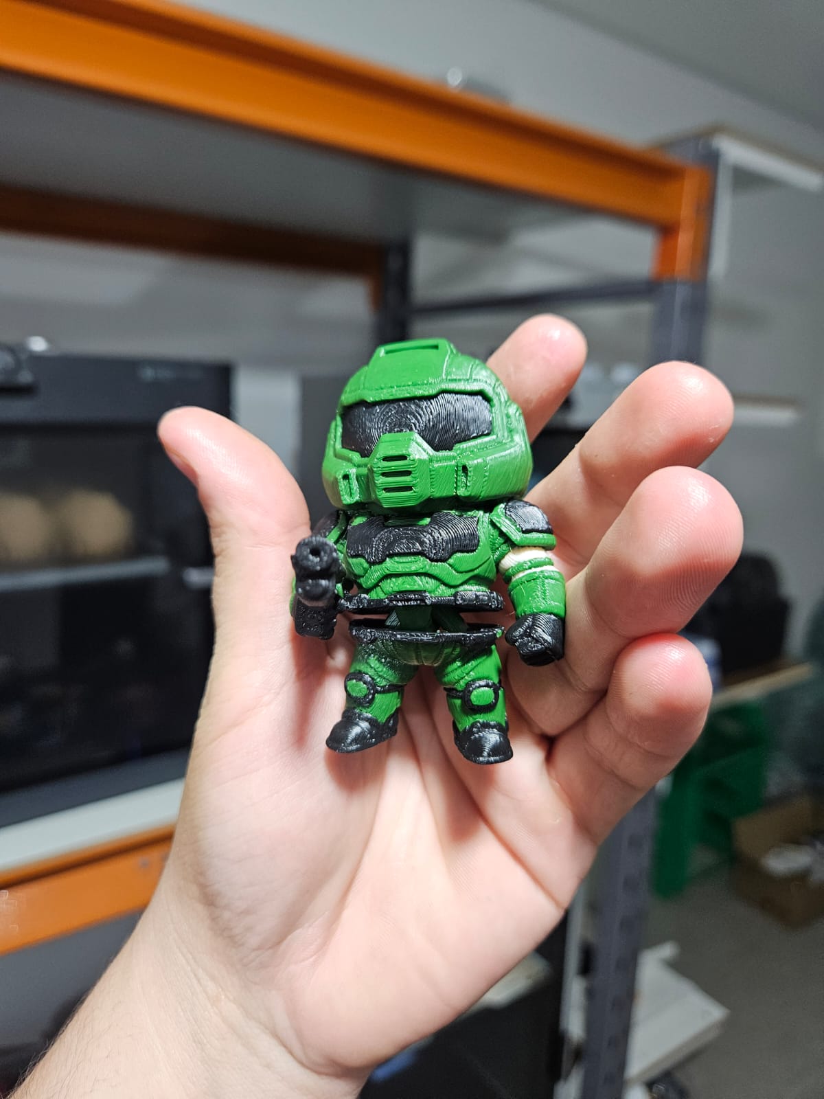 Miniatura 4 do modelo 3D Cute Doomguy