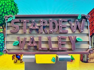 Stardew Valley Logo Display Aufsteller