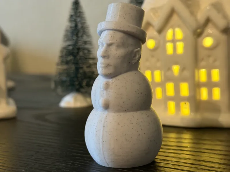 The Rock Snowman