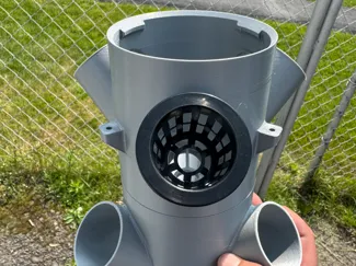 2 inch net pot tower without diffuser
