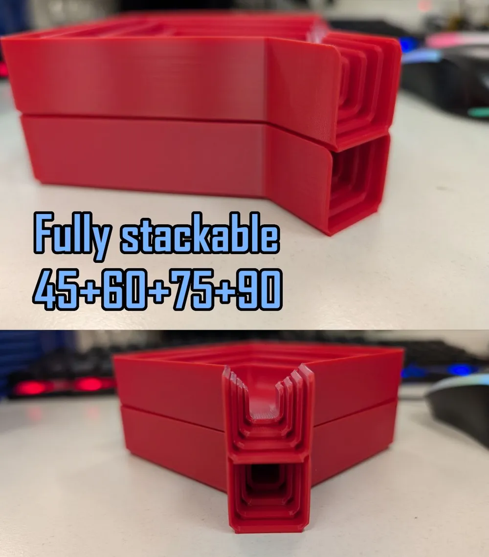 Sorting tray - stackable, 6 sizes - Free 3D Print Model - MakerWorld