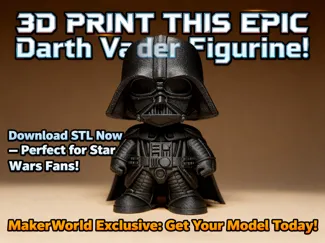 darth vader mini modle