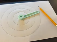 Drawing Compass (Print-in-Place Roller Bearing) - 51mm