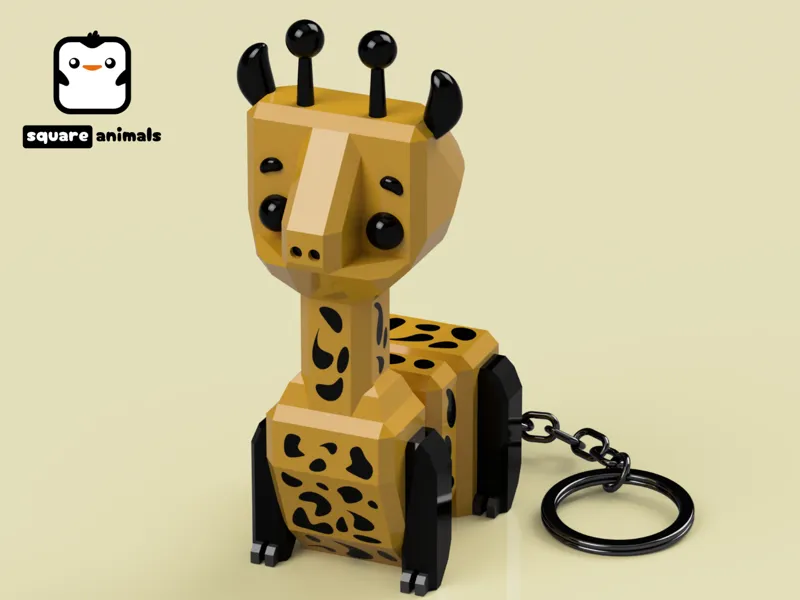 Cute Giraffe (Articulated)
