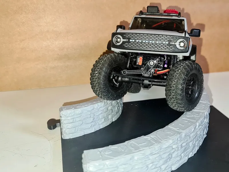 RC Crawler Park - Stone wall turn