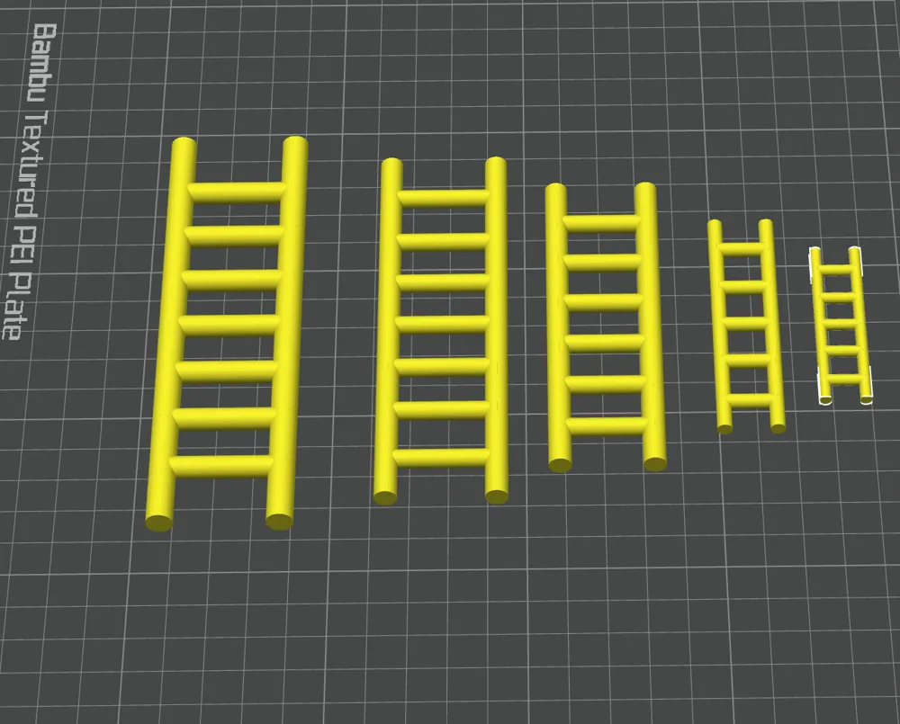 Sturdy Model Simple, sturdy model ladders by Dannoth552 - MakerWorld