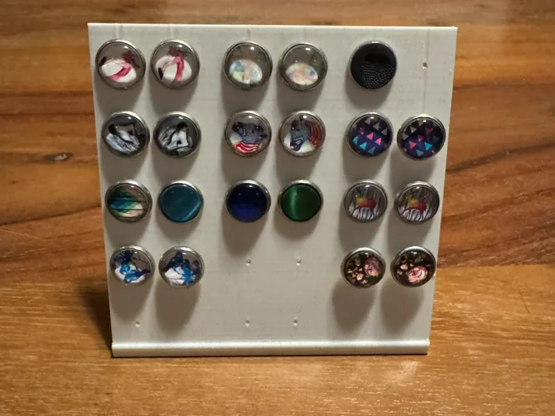 Tabletop Earings Holder (15)