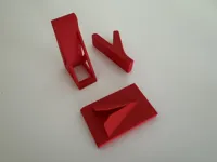Cloth Slot + 20 mm bottle holder + hook