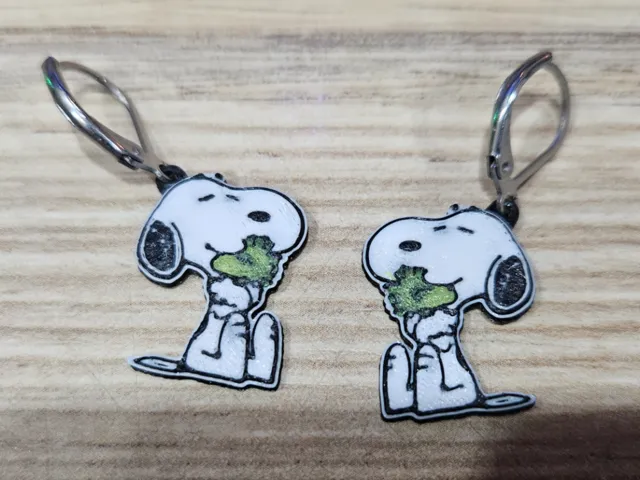 Snoopy earrings