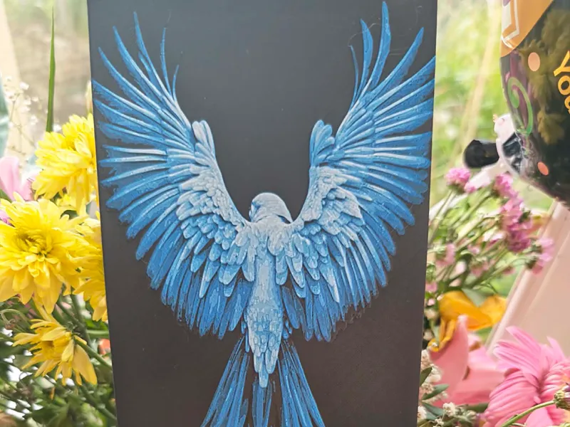 blue parrot