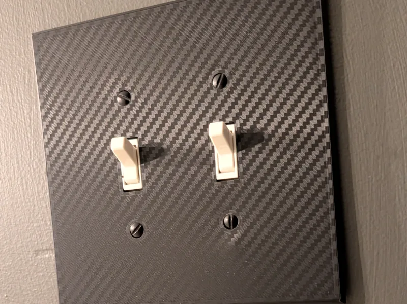 2 gang switch plate