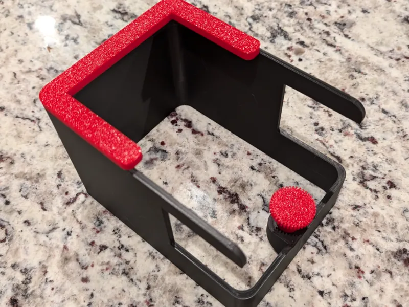 Desktop Trash Bin Clip On