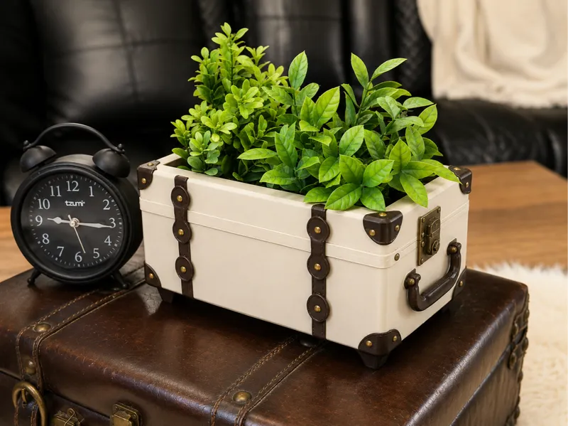 Suitcase Planter