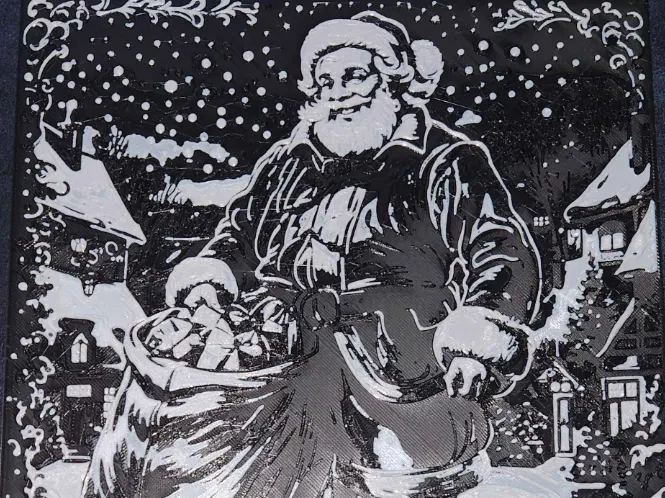 Santa's in town