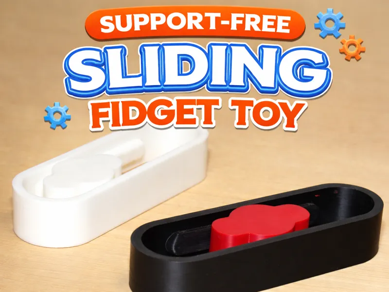 SlideLoop Fidget Toy Effortless Motion No Supports