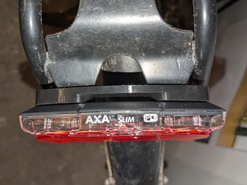 Bike rear light adapter mount 50 mm / 80 mm