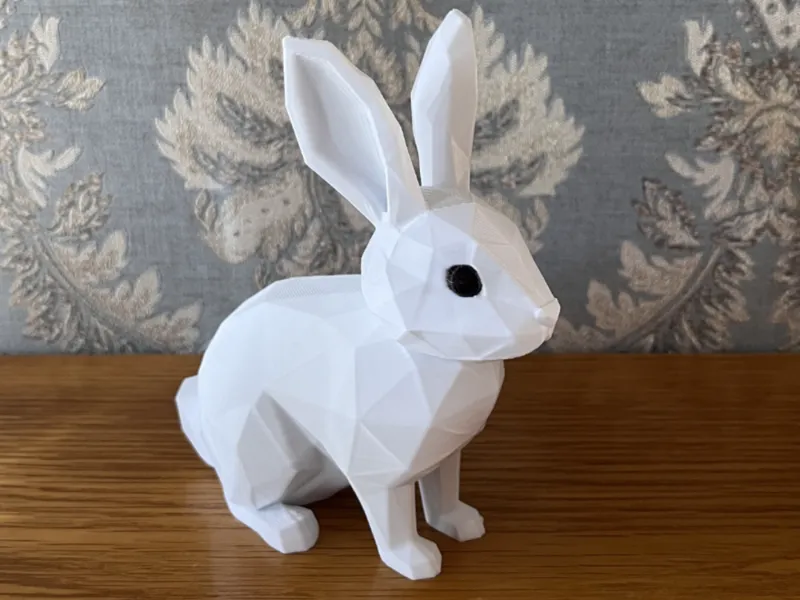 Low poly bunny