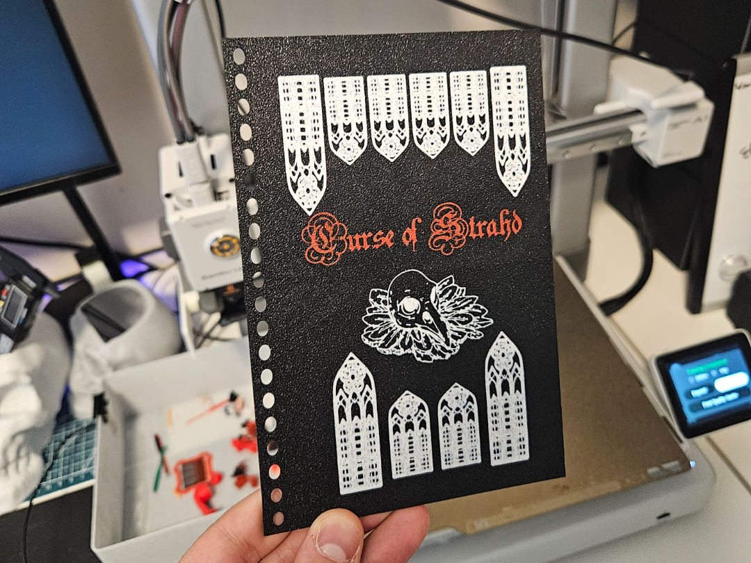 Curse of Strahd Notebook Covers – Nomad Sculpt