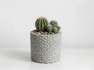 Modern Geometric Concrete Planter Mold