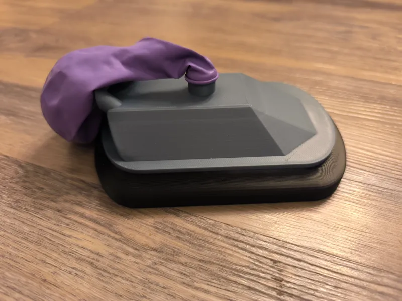 Balloon Hovercraft with forward propulsion