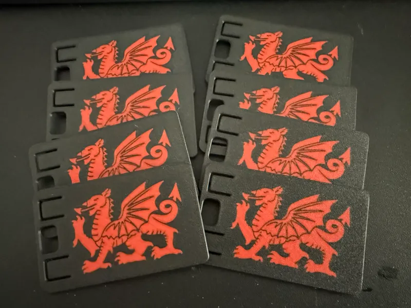 Welsh Dragon ID Card Holders
