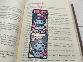 Sanrio - Kuromi Cutout Bookmark