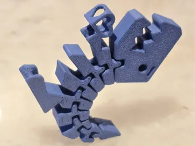 Flexi Rex Valentines Triple Heart