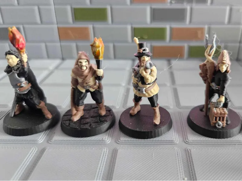 Bandits - pre painted and no support