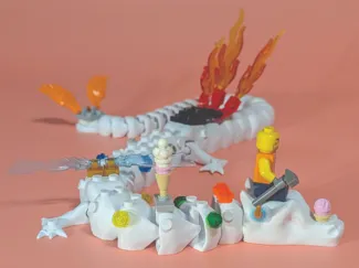 Articulated Studded Dragon