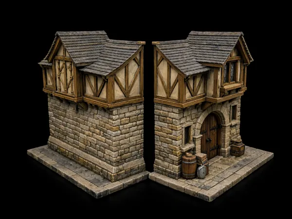 Maison de jeu de plateau modulable