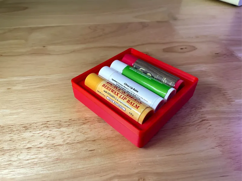 Gridfinity Chapstick Holder