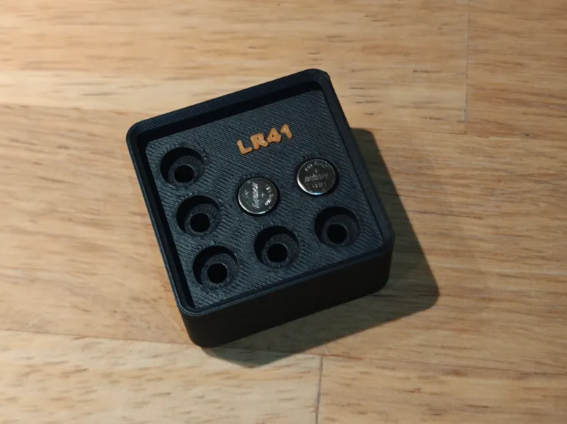 Gridfinity LR41 battery bin