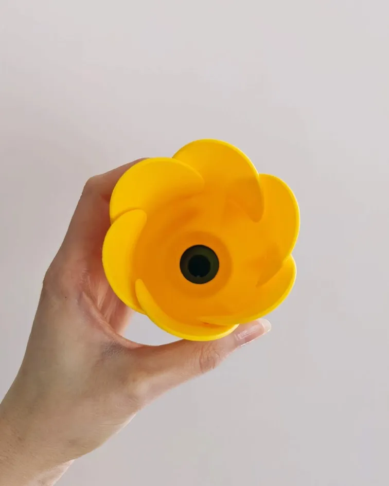 Plant watering tulip view 3