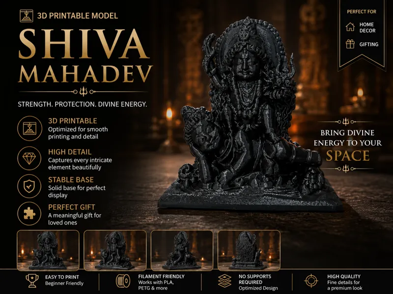 Kali Ma on Shiv ji by Soul 3d
