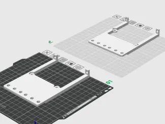 ATX PSU 10 inch rack bracket