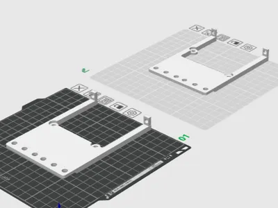 ATX PSU 10 inch rack bracket