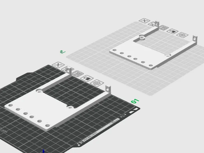 ATX PSU 10 inch rack bracket