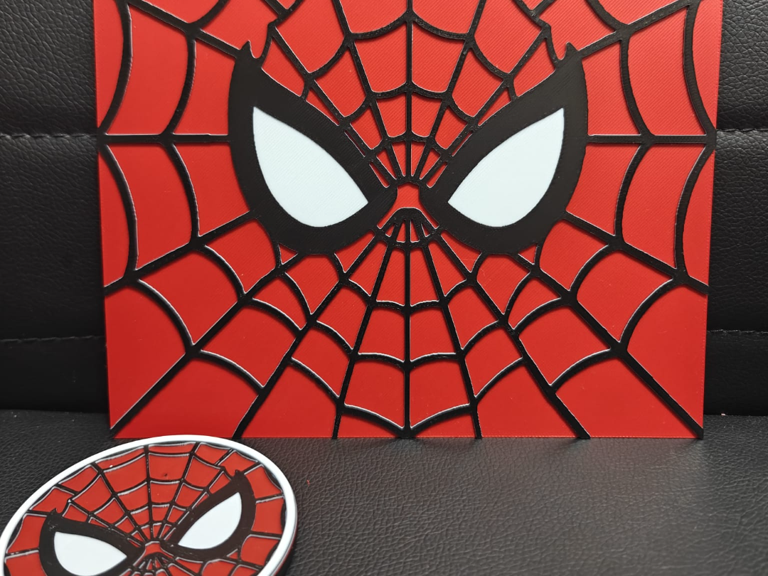Spider-Man Spiderweb set with Coaster