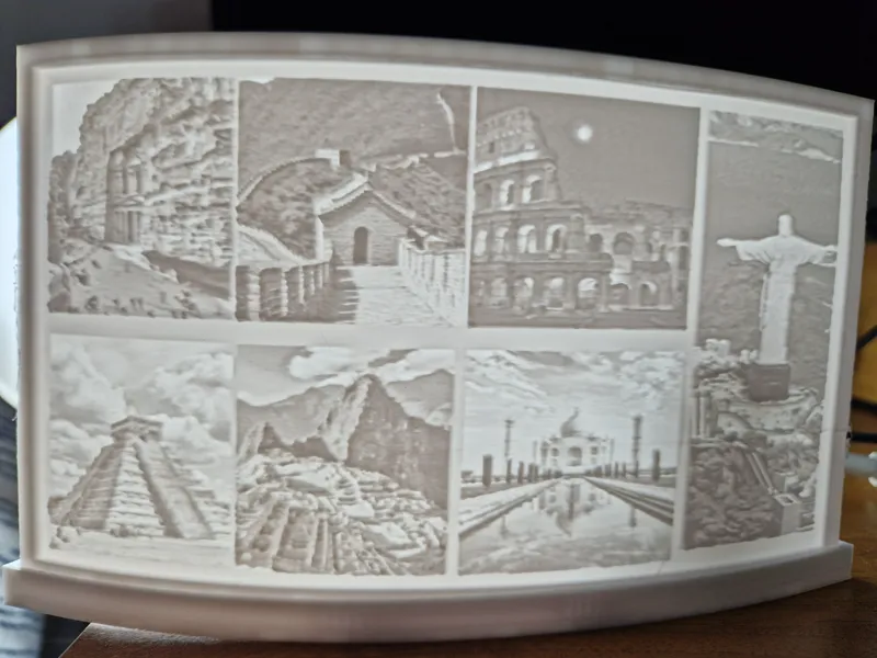 Lithopane city - wonder of the word 