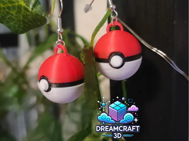 Pokeball Orecchini - No AMS
